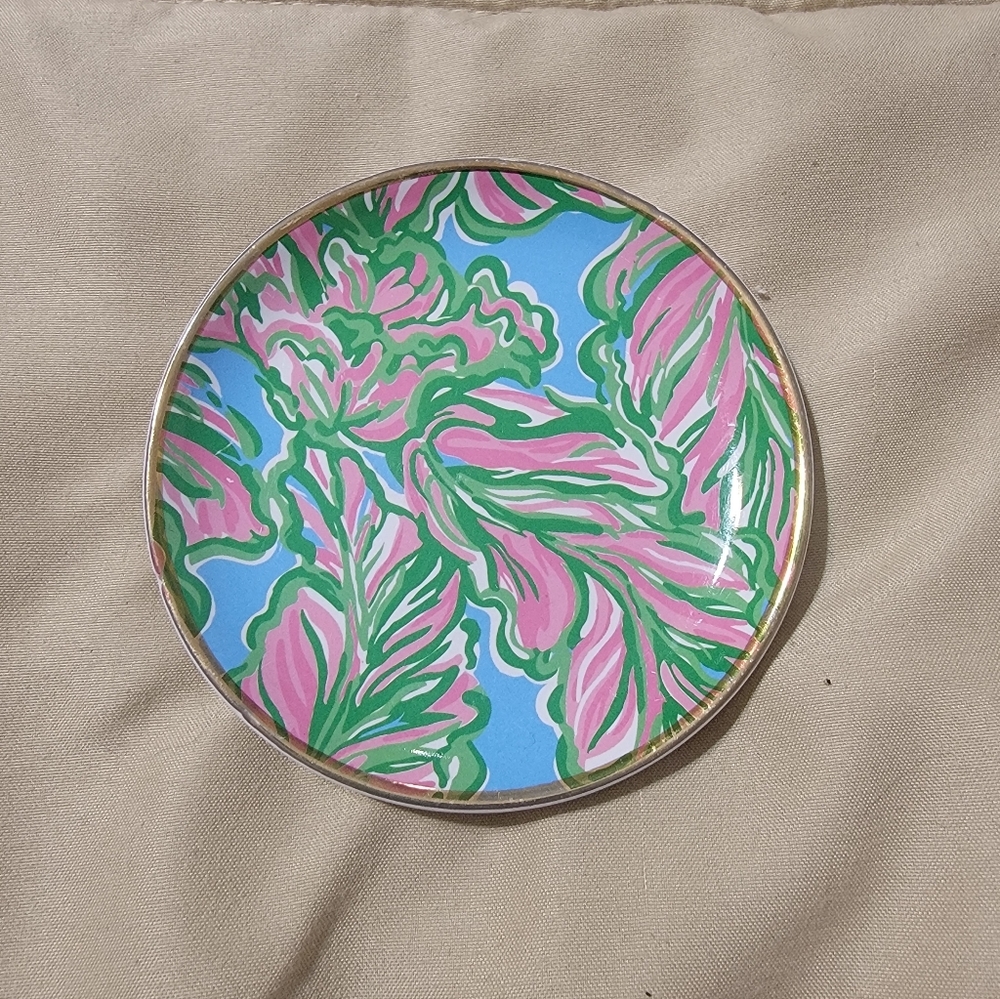 Lilly Pulitzer Plate Trinket Tray Porcelain Dish